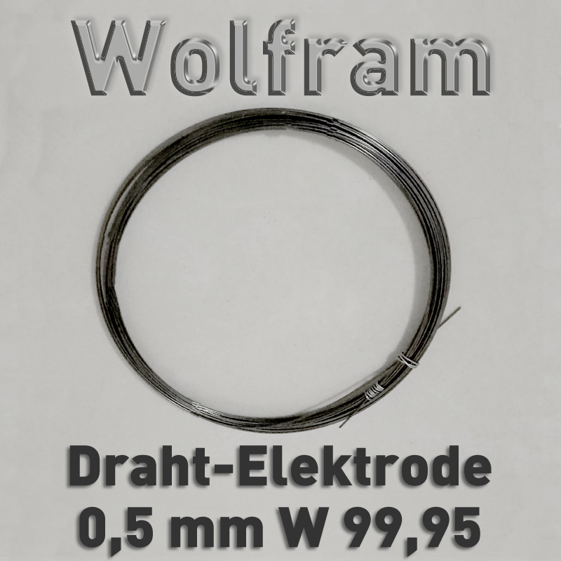 Wolfram-Drahtelektrode Ø 0,5 mm