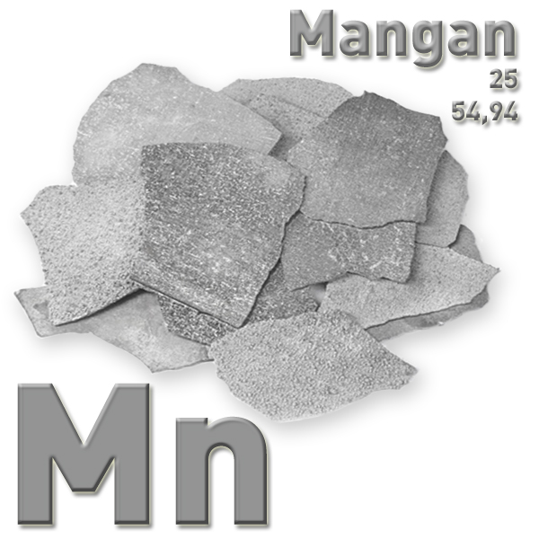 Mangan-Schuppen, Mn 99,9, 50 g