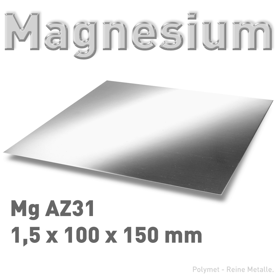 Magnesium-Blech 1,5 mm